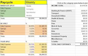 Barefoot Investor Daily Expense Budget Template By Bfibudgeter On Etsy Barefoot Investor Excel Budget Budget Template