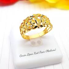 Beli cincin emas belah rotan online berkualitas dengan harga murah terbaru 2021 di tokopedia! Cincin Belah Rotan