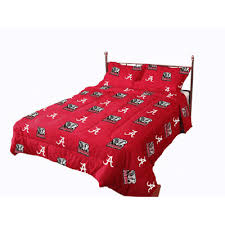 4.5 out of 5 stars. Alabama Crimson Tide 100 Cotton Sateen Twin Comforter Set