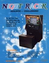 The machine also had sound effects. Night Racer Arcade Video Game By Micronetics Inc 1976