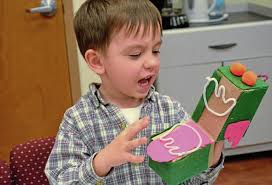 Zombie aliens, alligators created during puppet workshop at Plum library