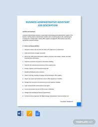 Answer and direct phone calls to other employees and supervisors or voice mails. 10 Administrative Assistant Job Description Examples School Office Sales Examples