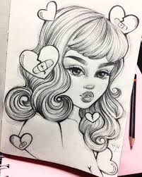 Edited out his cartoon myself and. Girl Pencil Sk H Easy Drawings Novocom Top