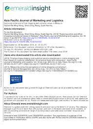 Pdf Exploring Online And Offline Shopping Motivational Values In Malaysia