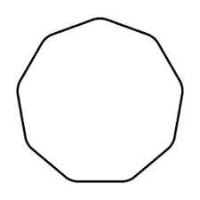 Octagon shape png image geometry basic stroke sign. 8 Sp Qh Kfrcjm
