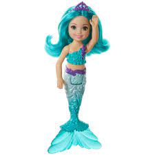 Barbie Dreamtopia Chelsea Mermaid Blue Hair Doll Mermaid Barbie Mermaid Dolls Teal Hair
