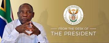 President cyril ramaphosa addresses the nation. Pxr Rml511henm