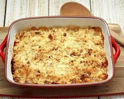 Crumble D Aubergine Et Mozzarella Au Thermomix Recette Thermomix Recettes De Cuisine Thermomix Recette Recette Crumble