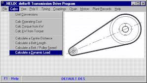 Helix Delta R Vee Drive Software
