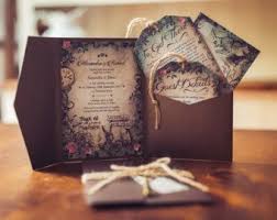 Starry Night Wedding Invitation Midsummer Nights Dream Etsy Secret Garden Wedding Invitations Secret Garden Wedding Forest Invitation