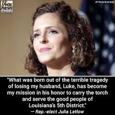 Republican Julia Letlow easily won a special election for Louisiana's 5th  Congressional District