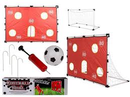 Da steh ich nun, ich armer tor! Masselschmiede24 Fussballtor Tor Gross Set 8 St Ball Pumpe Netz Torwand Tor Haken 156cm X 107cm Komplett Set Online Kaufen Otto