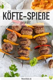 Kofte Spiesse Vom Grill Mit Zaziki Und Pommes Frites Rezept Meinestube Rezept In 2020 Rezepte Leckere Gerichte Mit Fleisch Rezepte Gesund