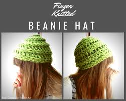 Maybe you would like to learn more about one of these? How To Finger Knit A Beanie Hat Diy Red Ted Art Make Crafting With Kids Easy Fun