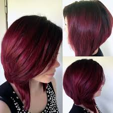 Dark Red Ombre With Shadow Roots Red Hair Dark Roots Bright Hair Colors Wine Red Hair