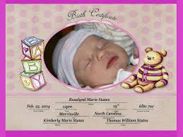 Baby Birth Certificate Children S Photo Props 8x Etsy Kids Photo Props Childrens Photos Baby Birth