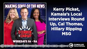 Kerry Picket, Kamala’s Local Interviews Round Up, Cal Thomas, Hillary  Ripping MSG