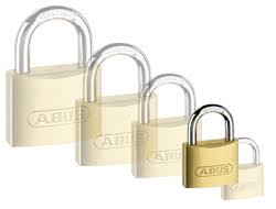 Abus 65 30 Small Brass Padlock 30mm