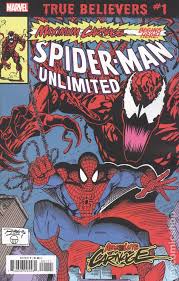 Carnage is a fictional supervillain appearing in american comic books published by marvel comics, usually depicted as an adversary of spider. True Believers Absolute Carnage Maximum Carnage 2019 Comic Books