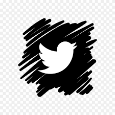 How to download twitter logo black no background? Twitter Icon Design With Dark Black Brush On Transparent Background Png Similar Png