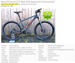 Frosch Sportreisen Herbst Verkauf Wir Brauchen Wieder Platz Im Grossen Bike Stall Bevor Unsere Aktuellen Ghost Bikes Aus Den Sommer Zielen Im Oktober Wieder Zuruck Kommen Raumen Wir Unser Lager Auf Und Bieten