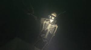 It's a free online image maker that lets you add custom resizable text, images, and much more to templates. Someone Put Four Skeletons At A Table In An Arizona Lake For Divers To Stumble Across Imgur