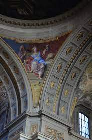 Giuditta Pennacchio Della Finta Cupola Della Chiesa Di Sant Ignazio A Roma Eiffel Tower Inside Rome Barcelona Cathedral