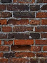 Vieux Murs En Briques Et Murs En Briques Craquelés Dans Le Mur Photo stock 