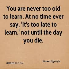 To old or too old. Pin On New Life