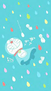 cầu mưa doraemon anime đang yeu