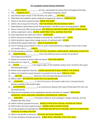 35 Chapter 24 The Immune System And Disease Worksheet Answers Free Worksheet Spreadsheet