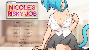 Nicole Risky Job [Hentai game PornPlay ] Ep.1 MILF camgirl sex simulation
