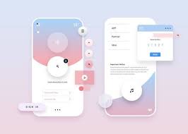 App Menu Pink Music Ios Navigation Appdesigngreen Appdesignmedical Appdesignproducts App Design Layout Mobile App Design App Design
