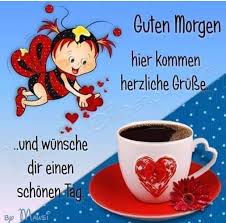 Man weiβ doch, dass sich weckt,was sich liebt. Lustige Bilder Kostenlos Guten Morgen