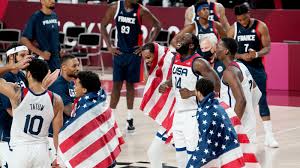 1722021 international basketball federation fiba and olympic basketball courts call for the court to be slightly smaller at 919 feet by 492 feet. Highlights From U S Men S Basketball Win Over France The New York Times