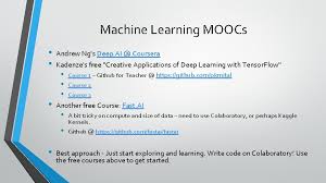 Deep learning specialization by andrew ng . A Review Of Mostly Free Resources For Data