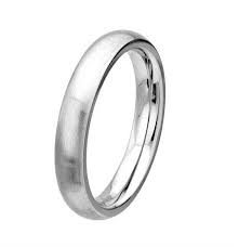 Men S Wedding Ring In Cobalt Chrome Classic Brushed Finish 4mm Wedding Rings Men S Wedding Ring Mens Wedding Rings