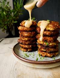 To be more specific, it's a lovely magenta. Vegan Cabbage Fritters Crispy Cabbage And Carrot Patties Recipe