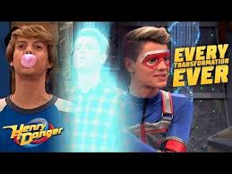 Every Henry Hart To Kid Danger Transformation Henry Danger Youtube In 2020 Nickelodeon Dangerous Henry