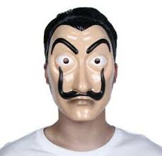 La casa de papel maske. Salvador Dali La Casa De Papel Geld Heist Maske Kostum Uk Verkaufer Ebay