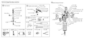 Here is a tattoo machine diagram with all parts identified. Tx 8053 Tattoo Machine Diagram Parts Schematic Wiring