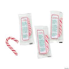A hard candy christmas is when the family is so poor that all they could afford was a penny bag of hard candy to give their kids. Mini Religious Candy Canes Oriental Trading