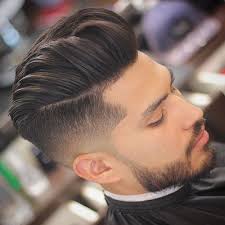 Medium Length Hairstyles For Men Modern Pompadour Undercut Fade Beard Medium Length Hair Styles Medium Length Hair Men Mens Hairstyles Medium