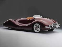 A Luxurious Roadster Futuristic Cars Buick Art Deco Car
