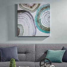 Madison Park Natural Geo Canvas Wall Art 34 185 Huf Liked On Polyvore Featuring Home Home Decor Wall Art Gree Canvas Wall Art Wall Art Abstract Wall Art