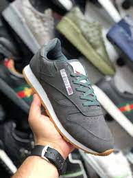 Reebok Classic Leather Gri Renk Suet Kaucuk Taban Spor Ayakkabi Tekli Toplu Veya Toptan Alimlariniz Icin Whatsapp Bilgi Ve Siparis Hat Shoes Sneakers Fashion