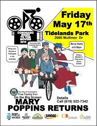 Action movie studio in da slums of wakaliga, uganda. Coronado Bikes To The Movies Mary Poppins Returns Coronado Times