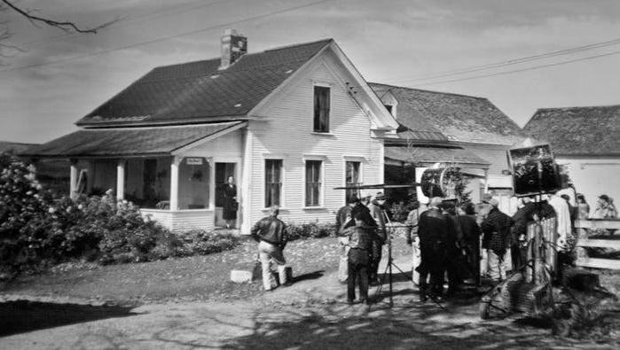 Hitchcock's filming of 'The Trouble With Harry' in Vermont