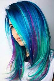 24 Blue And Purple Hair Looks That Will Amaze You Hair Styles Cool Hair Color Long Hair Styles