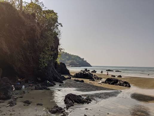 Poinguinim Coastline in Canacona, South Goa